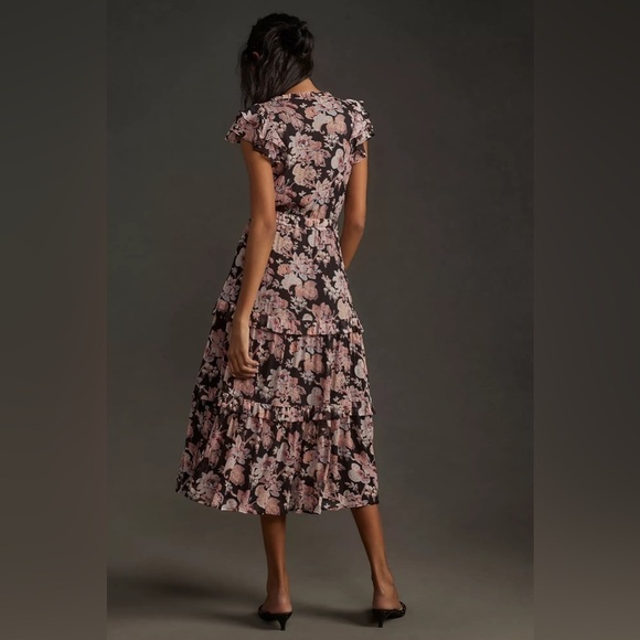 NWT PAIGE Rozlyn Midi Dress - Picture 2 of 4